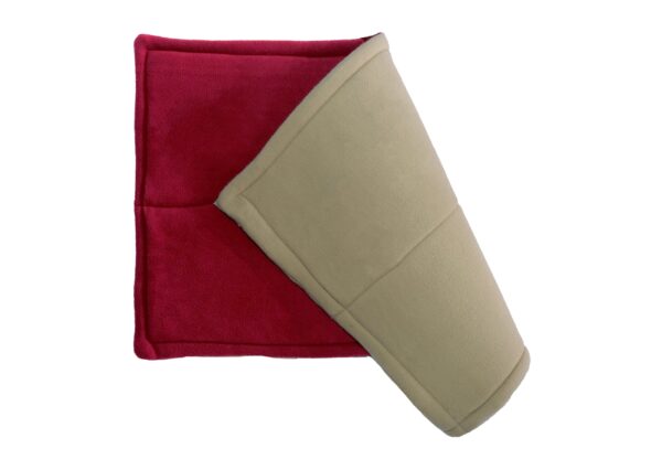 HRIKU CATNIP MAT FOR CATS - LARGE (MAROON-BEIGE)