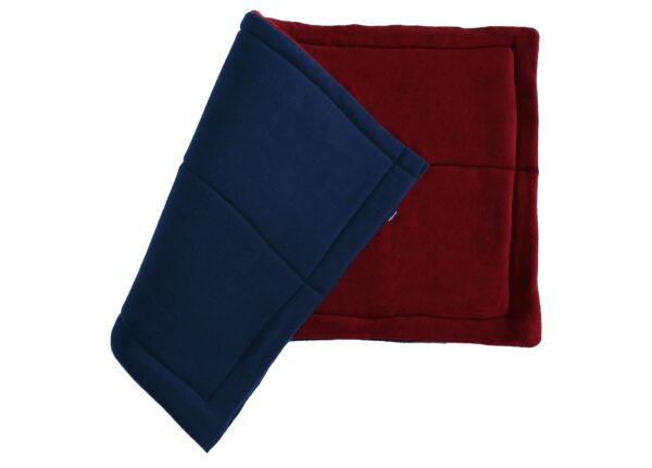 HRIKU CATNIP MAT FOR CATS - LARGE (BLUE-MAROON)
