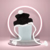 HRIKU BLACKEST BLACK WOOLLEN CAP FOR PETS - (BLACK) - Image 2
