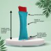 HRIKU CATNIP BUNNY KICKER TOY FOR CATS (TEAL) - Image 2