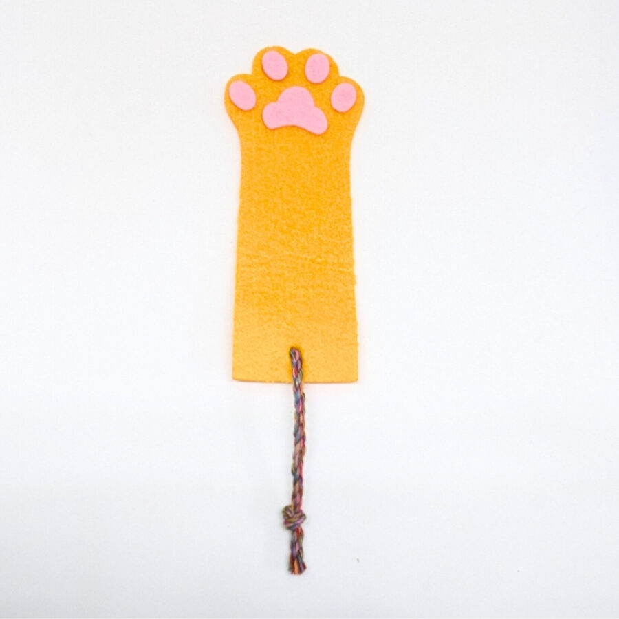 HRIKU CAT PAW Bookmarks I Felt Fabric I Multi-Coloured I for Books, Journals I Attractive Design I for Gifting I Set of 3 I - Image 4
