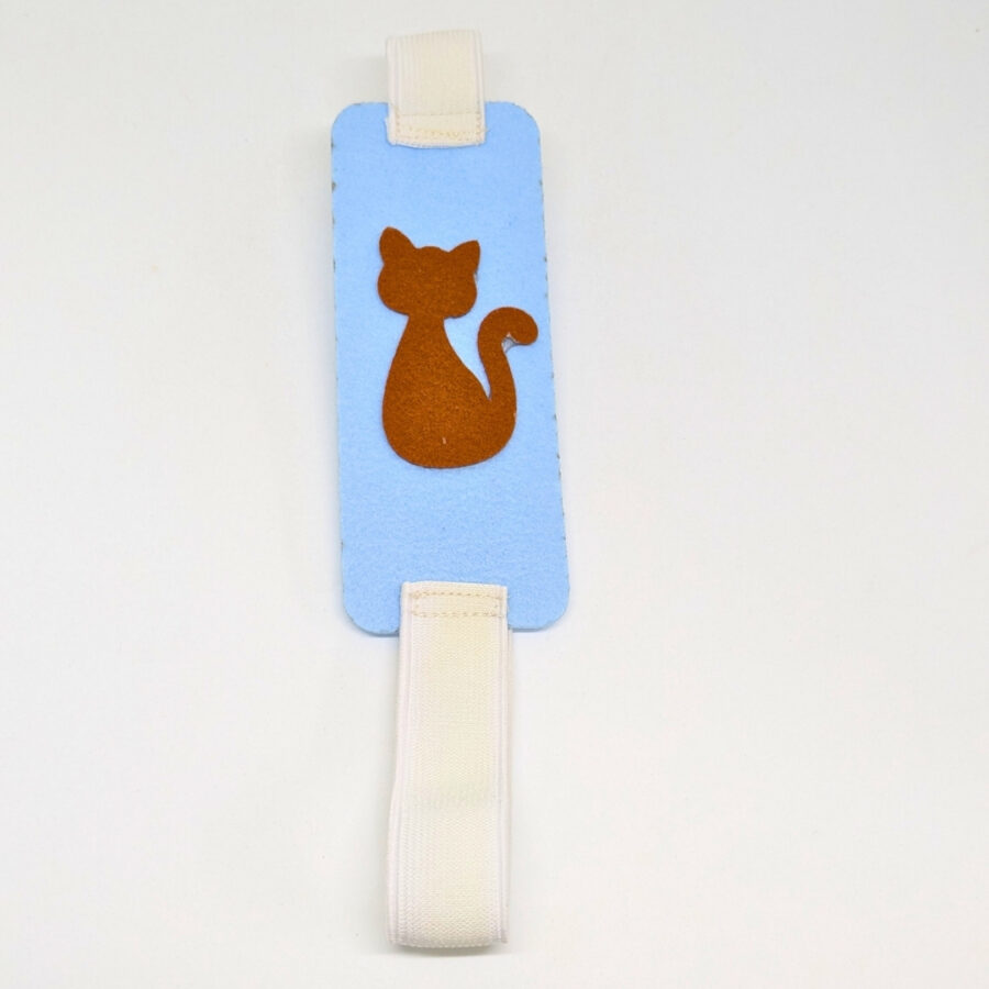 HRIKU CAT DOG Bookmarks I Felt Fabric I Multi-Coloured I for Books, Journals I Attractive Design I for Gifting I Set of 3 I - Image 3